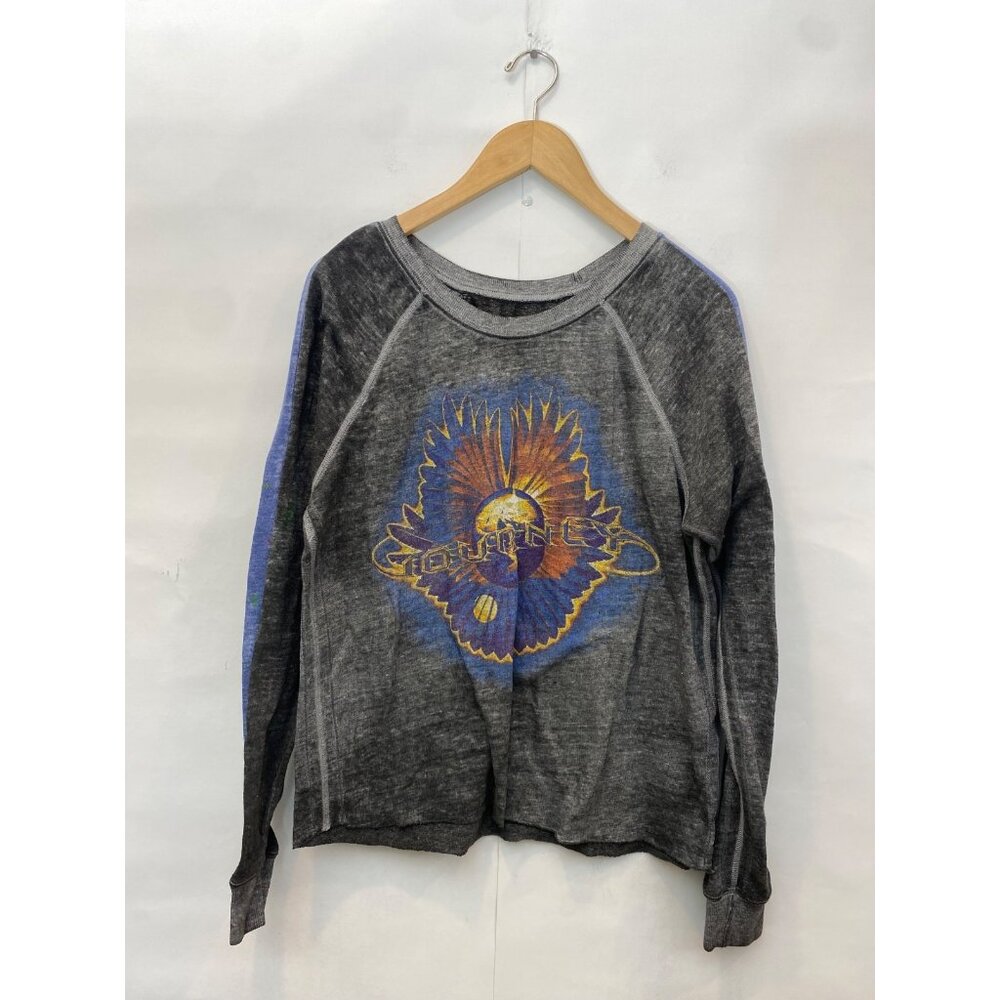 Trunk LTD Women's Gray Journey Pullover Size Small Paint Splatter Distressed